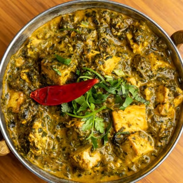Saag Paneer.